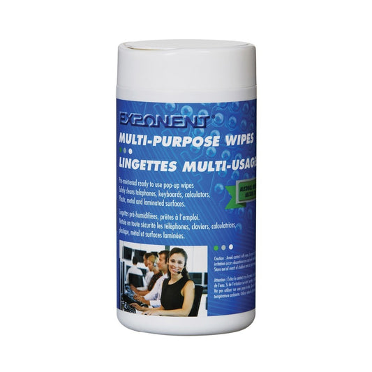 Lingettes multi-usages Exponent - Paquet de 100