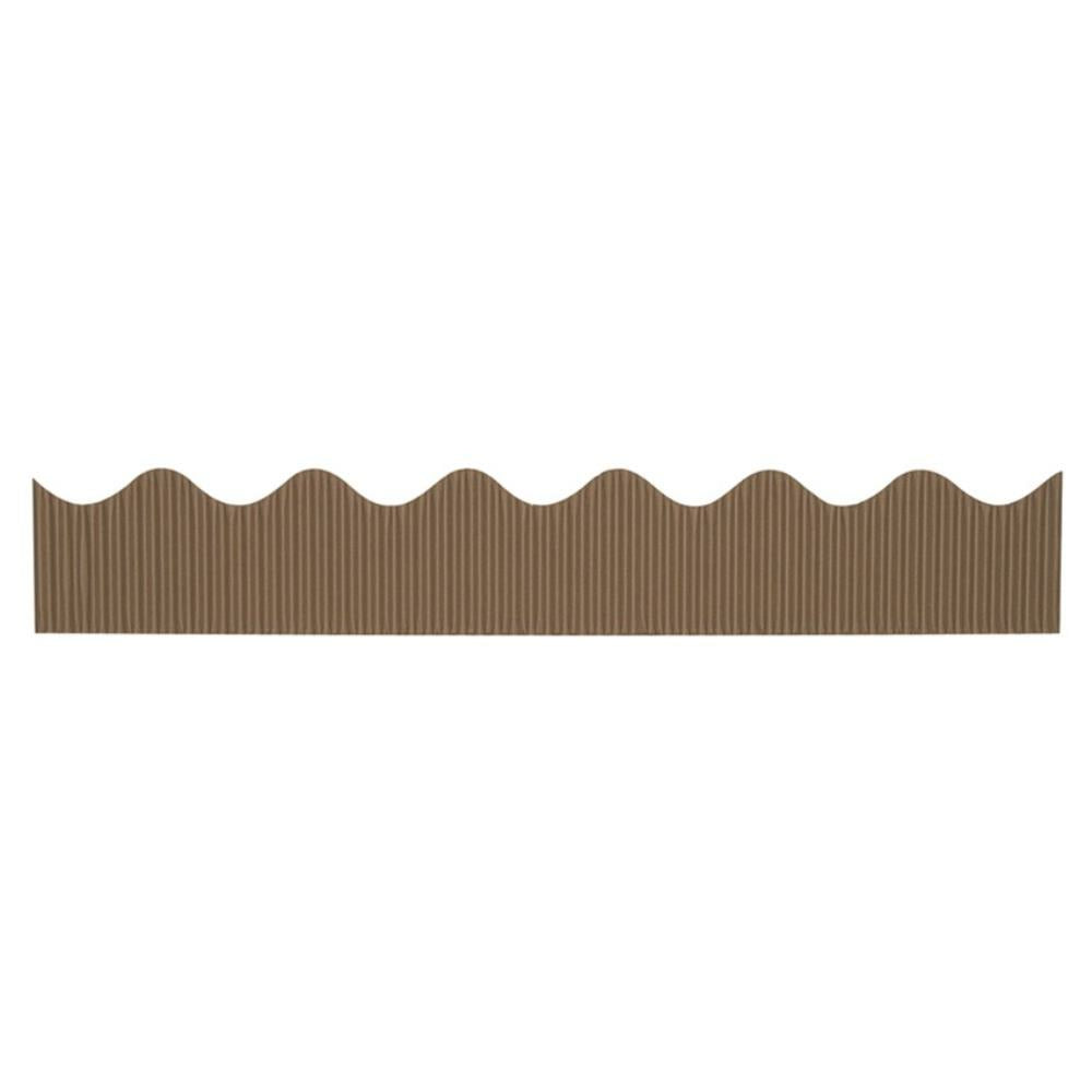 Bordure décorative Bordette, marron, 5,7 cm x 15,24 m, 1 rouleau