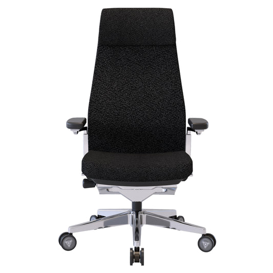 Nightingale NLC High Back Executive Chair With 4D Adjustable Arm - Black