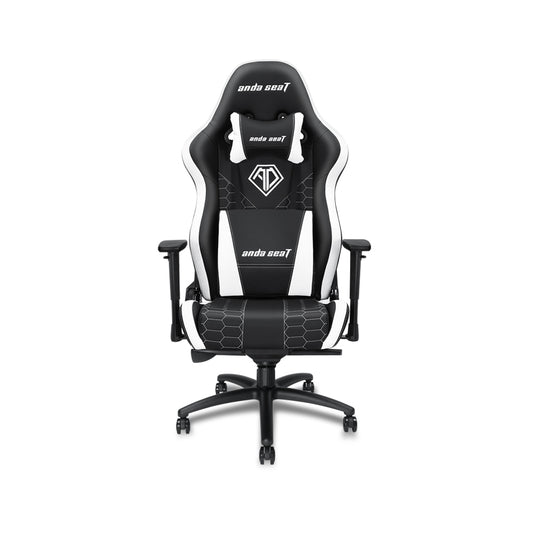 Anda Seat Spirit King Series Ergonomic High Back E-Sports Chair, Black/White (AD4XL-05-BW-PV)