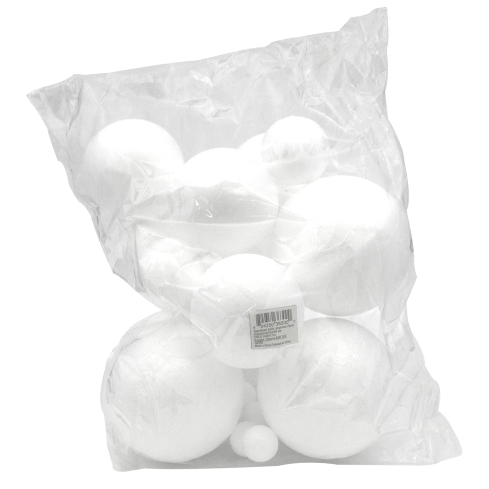 STYROFOAM BALLS ASS.16 PK