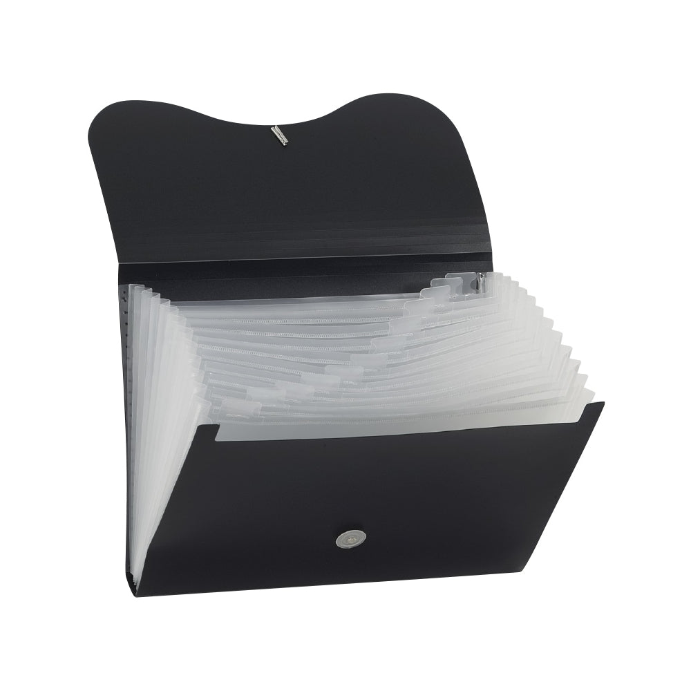Chemise extensible Staples 13 pochettes - Format lettre - Couleurs assorties