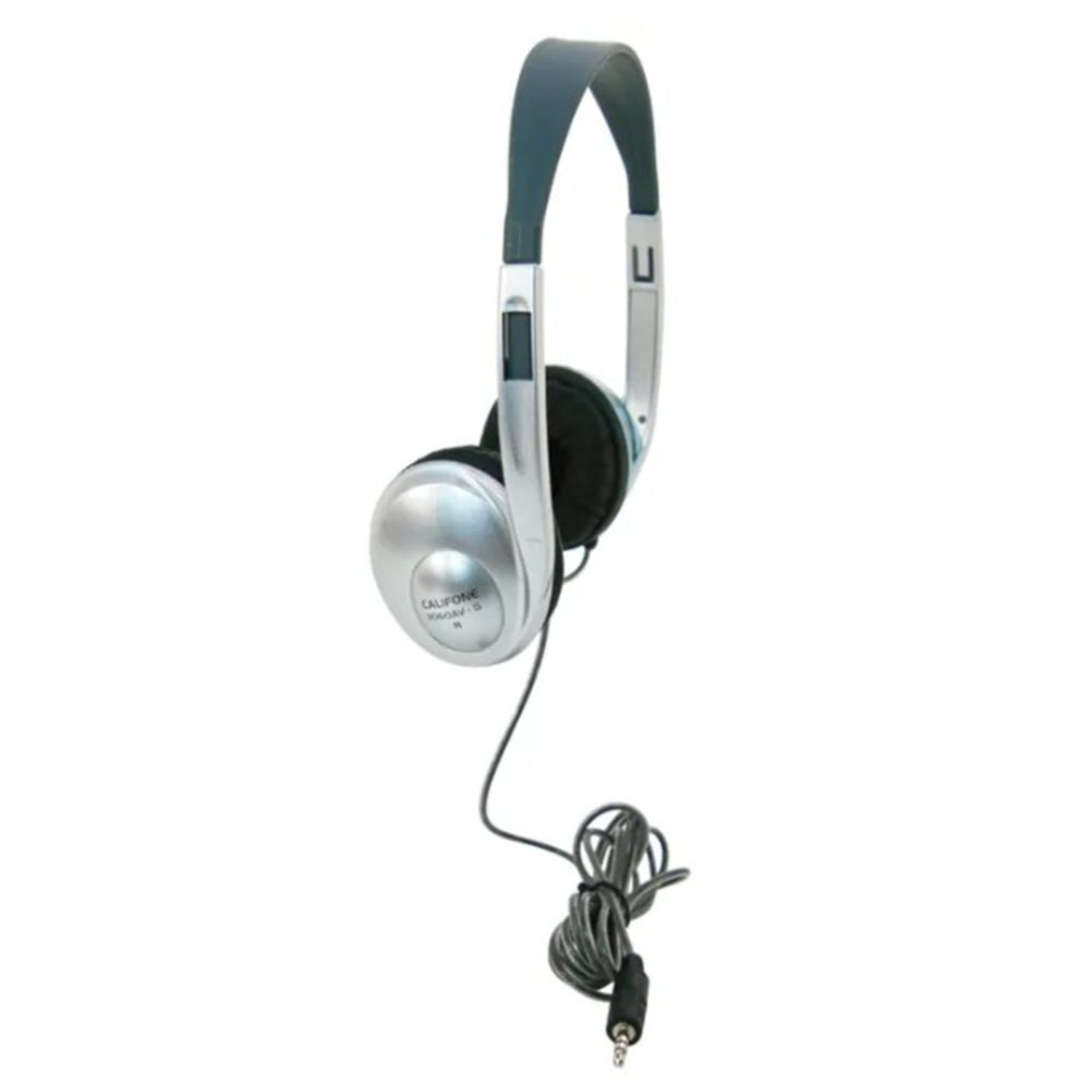 Casque stéréo multimédia Califone avec cordon à 2 couches résistant aux coupures et aux morsures