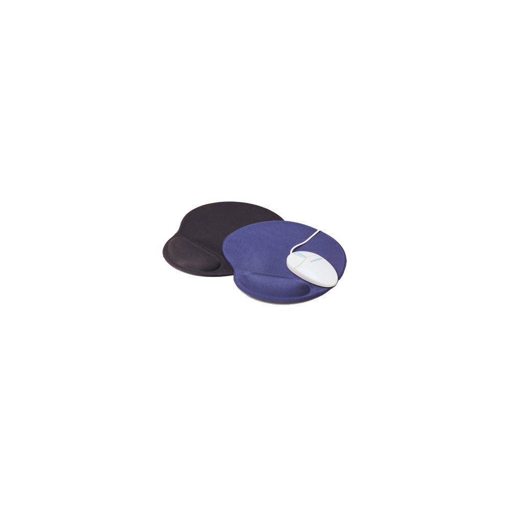 Tapis de souris Gemex Microport avec poignet en gel - Noir