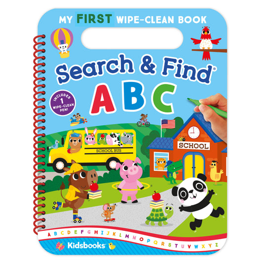 Kidsbooks Publishing - My First Wipe-Clean Book: Search & Find ABC
