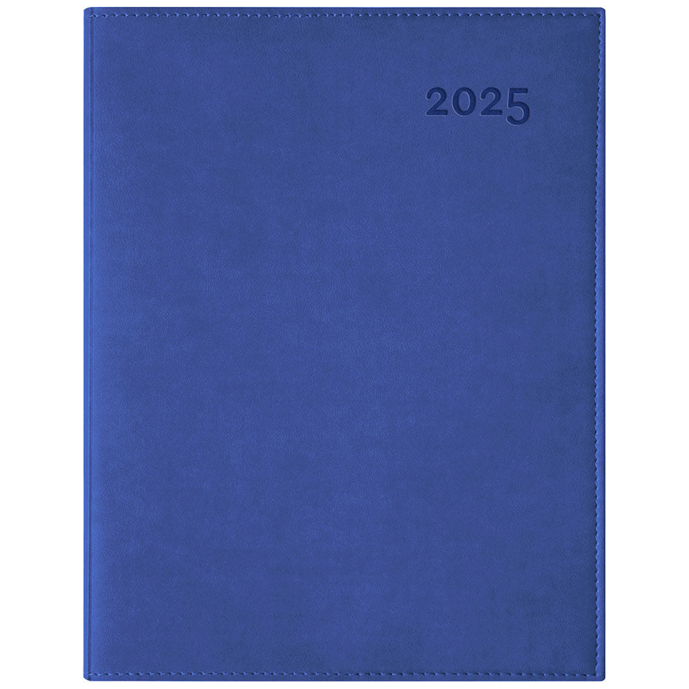 Agenda journalier W. Maxwell 2025 Ulys - 8,5" x 11" - Bleu - Bilingue