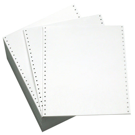 Papier continu Domtar - 1 pli - Perforation 1/2" - 2700 feuilles