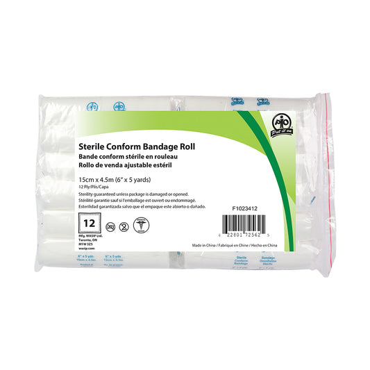 Wasip Conform Bandage - 15cm x 4.5m - 12 Pack