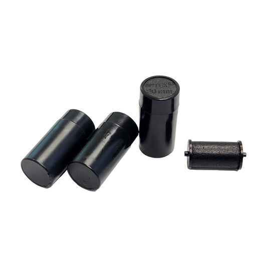 Motex MX 5500P Ink Roller - 20mm - Black - 12 Pack