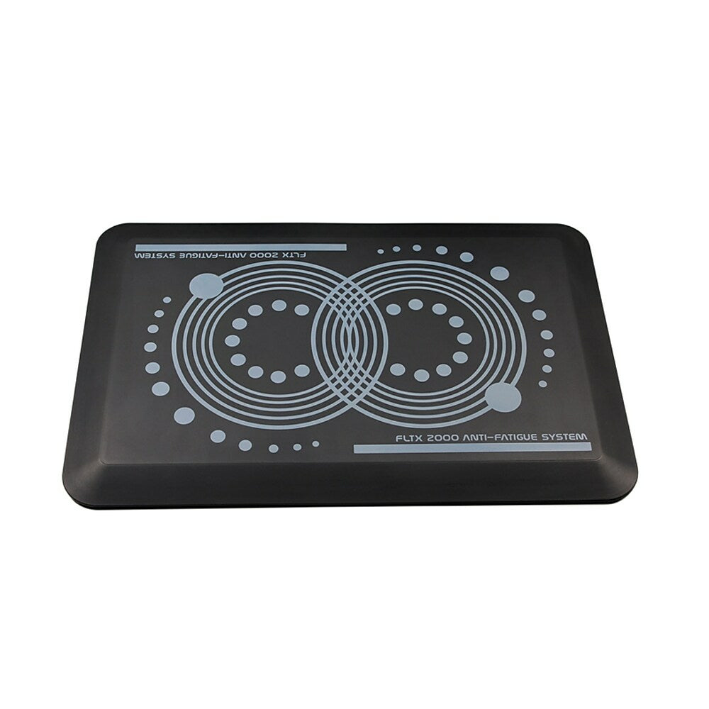 Tapis antifatigue pour poste de travail debout Floortex (FCA21624BK) 16 x 24