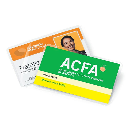 Pochettes de plastification Staples HeatSeal, cartes de visite, 5 mil, paquet de 100