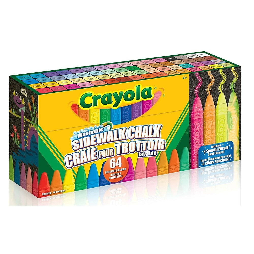 Collection de craies Crayola Ultimate, paquet de 64