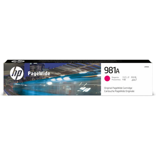 HP 981A Magenta Original PageWide Ink Cartridge (J3M69A)
