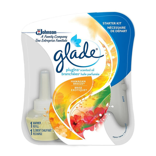 Glade PlugIns Scented Oil - Starter Kit - Hawaiian Breeze