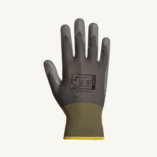 Gants multi-usages en coton/nylon Superior Touch - Gris - Paquet de 8 à 12