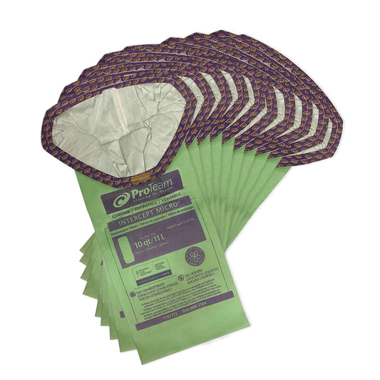 Proteam 107313 Intercept Micro Vacuum Filter, 10/Pack