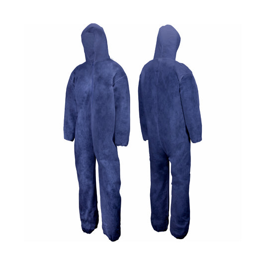Wasip Disposable Polypropylene Coveralls - 4X-Large - Blue