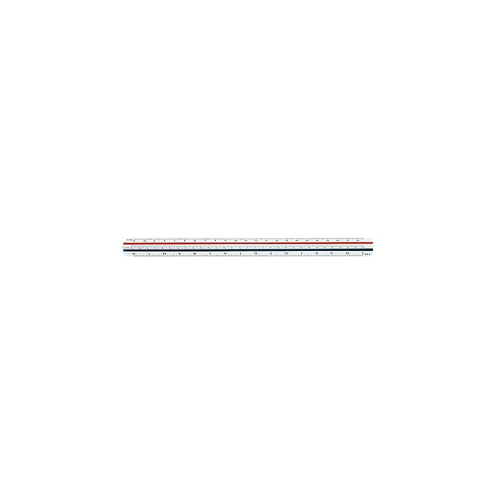 Staedtler 30cm Mechanical Engineer's/Architect's Metric Scale, Model #987-18-1