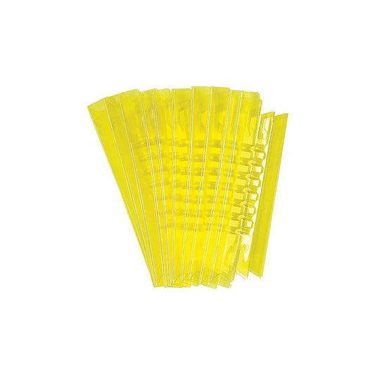 Languettes flexibles jaunes Pendaflex - 3-1/2" - Paquet de 25