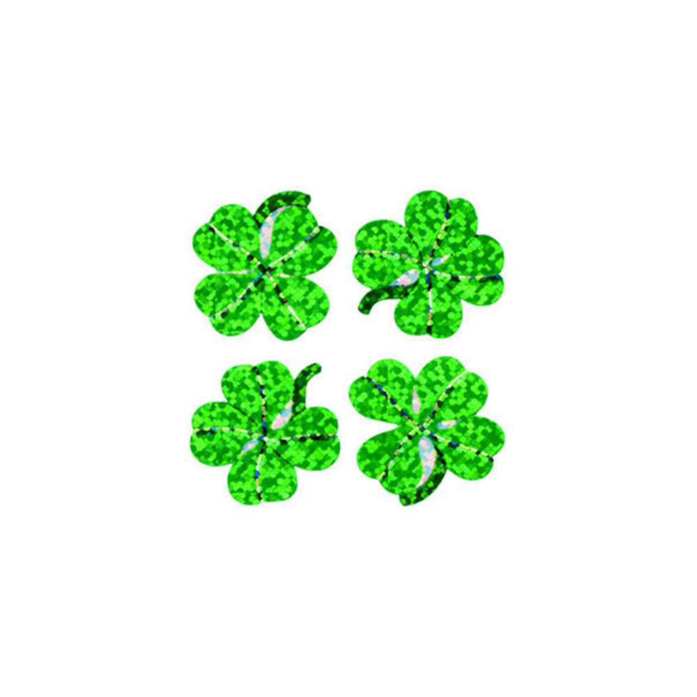 Silver Lead-Sandy Lion Stickers - Four Leaf Clover