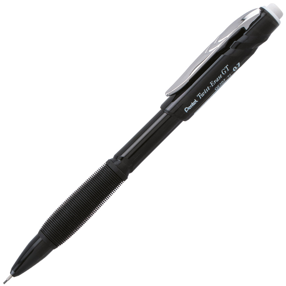 Porte-mine Pentel Twist-Erase GT - 0,7 mm - Noir