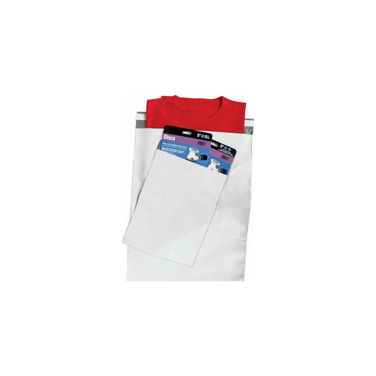 Crownhill Poly Mailers/Shipping Bags - White  - 2.5 mil - 14-1/2" x 19" - 500 Pack