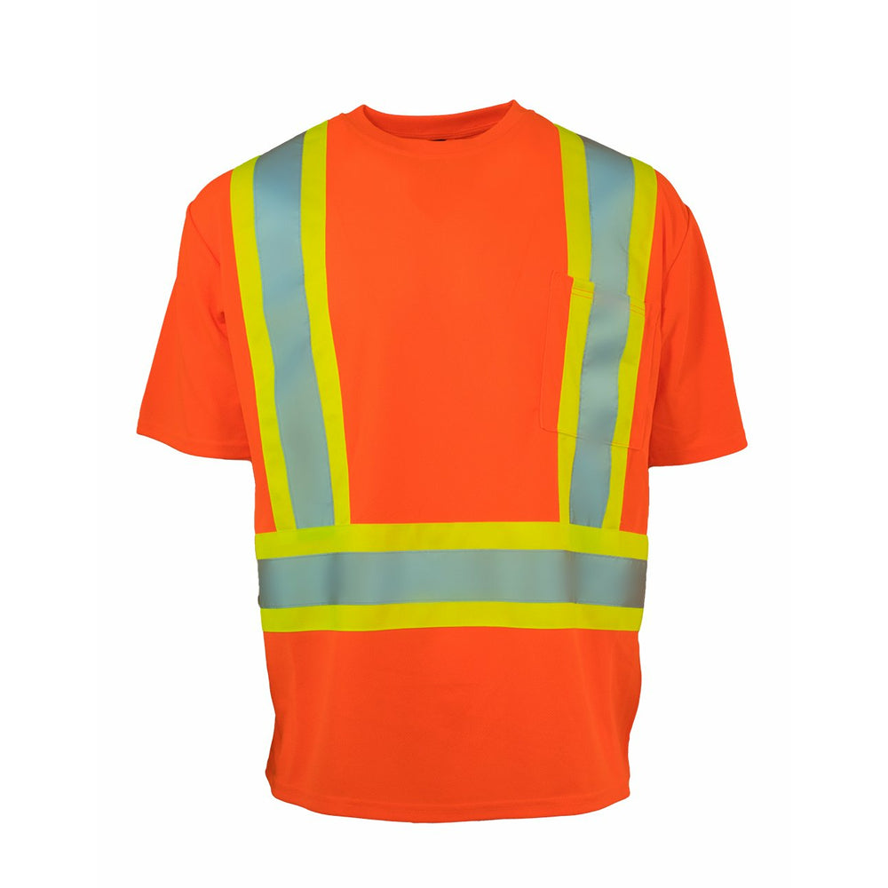 T-shirt de sécurité à manches courtes Forcefield - Orange - Taille L