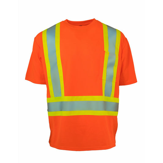 T-shirt de sécurité à manches courtes Forcefield - Orange - Taille L