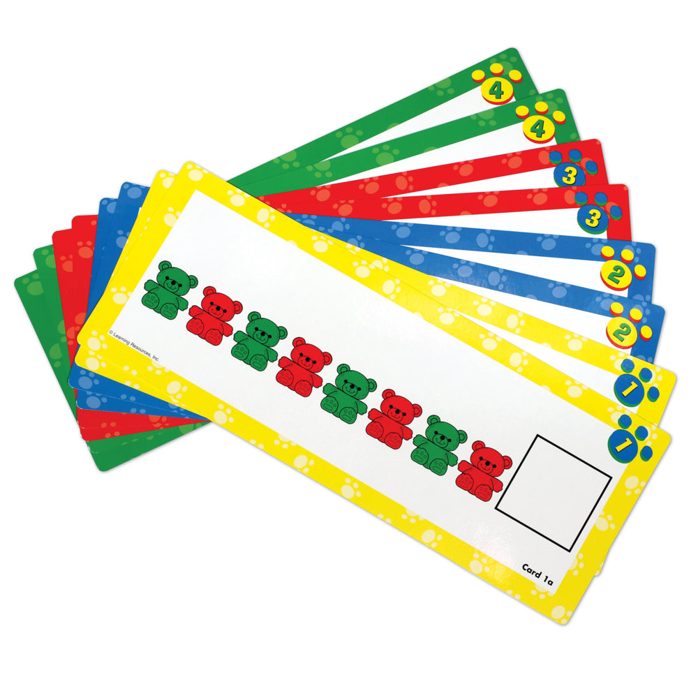 Cartes de motifs de Learning Resources Trois ours - 16 cartes