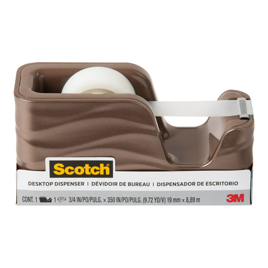 Scotch Desktop Tape Dispenser - Metallic Bronz