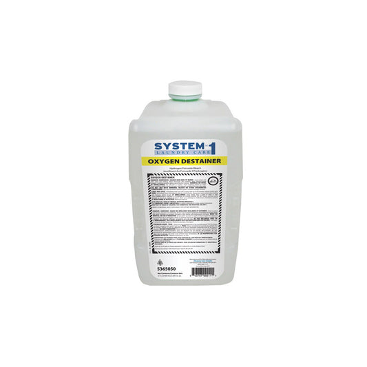 Diversey System 1 Laundry Care - Oxygen Destainer - 3.1L - 2 Pack