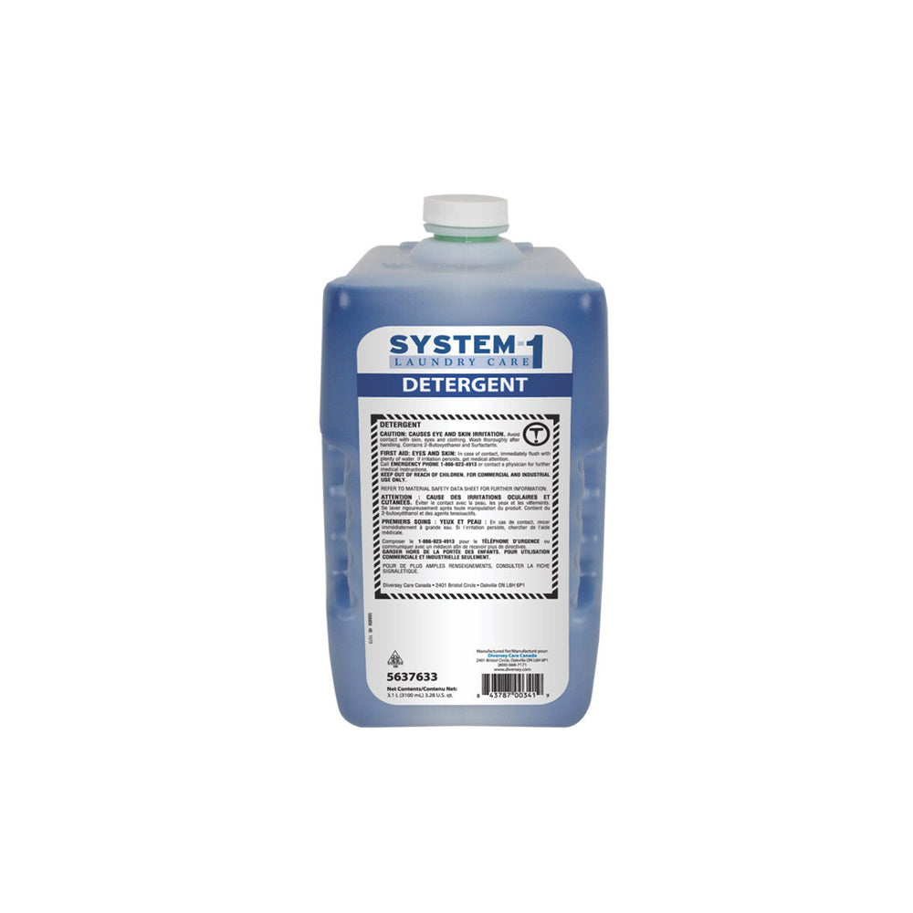 Diversey System 1 Laundry Care Detergent - 3.1L - 2 Pack