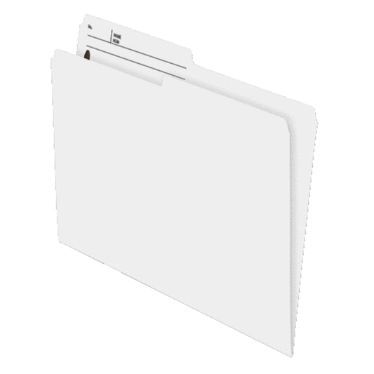 Pendaflex File Folder, Left Tab, Letter, 100 Pack