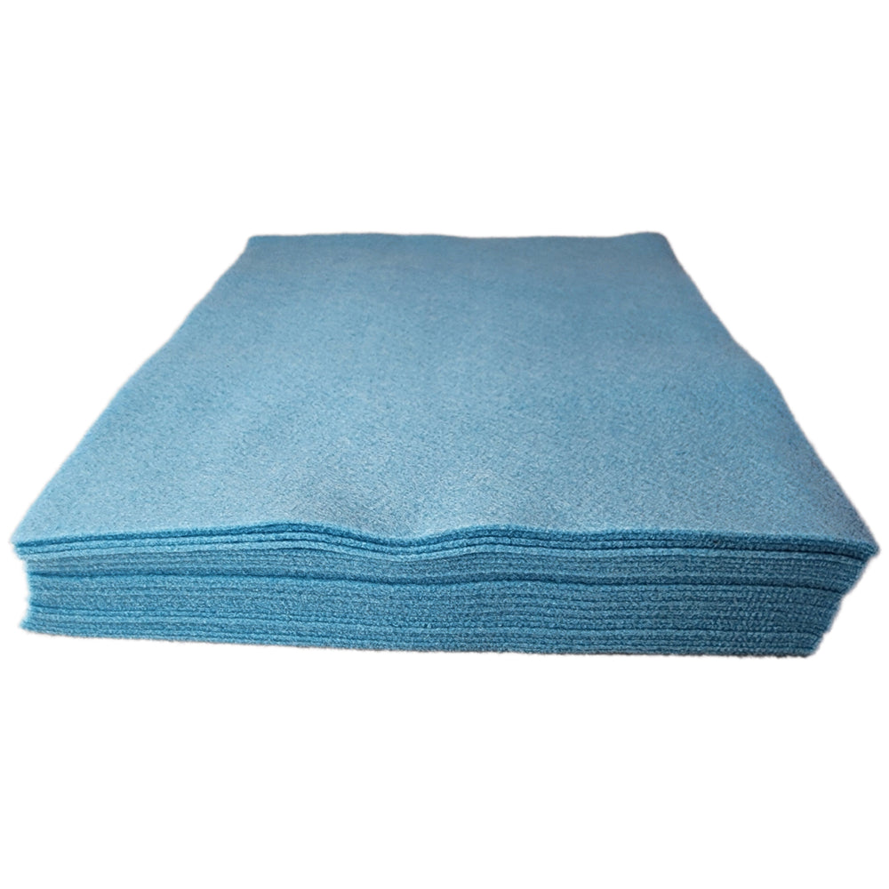 Multifeutre Craft Felt - 23cm x 30cm - Light Blue - 25 Pack