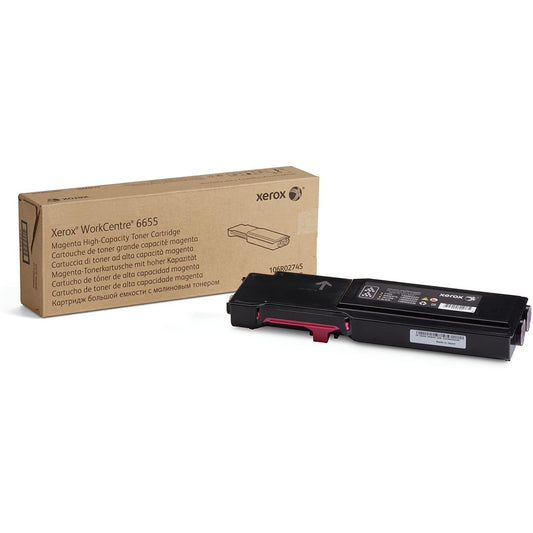 Cartouche de toner magenta haute capacité Xerox WorkCentre 6655