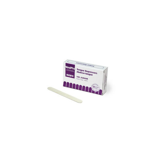 AMG MEDICAL MedPro Tongue Depressors - Junior - Natural - 100 Pack