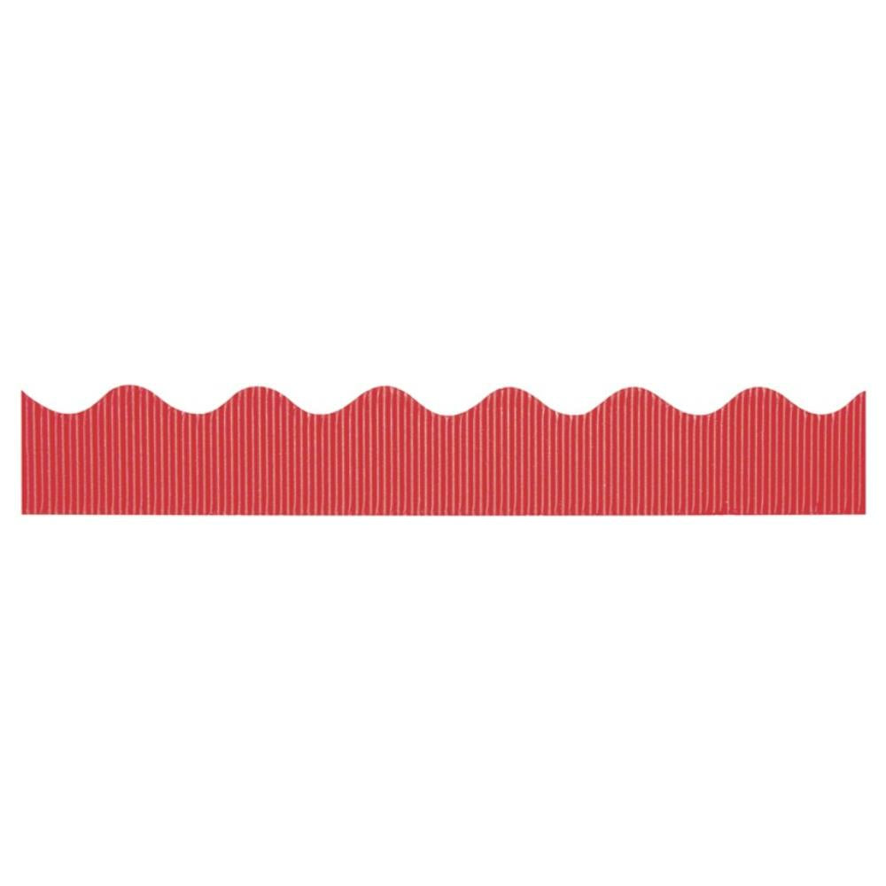 Bordure décorative Bordette, rouge feu, 5,7 cm x 15,24 m, 1 rouleau