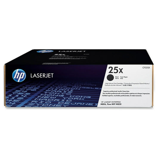 Cartouche de toner noir HP 25X (CF325X) LaserJet d'origine à haut rendement
