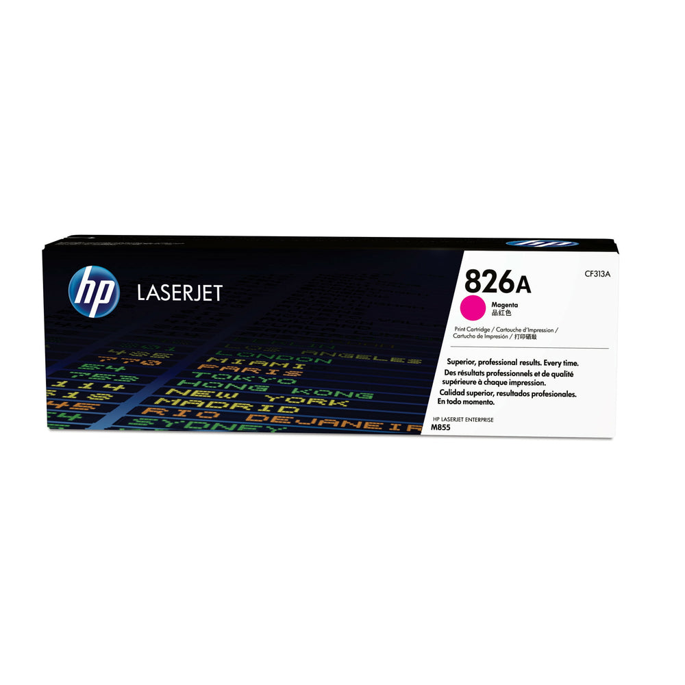 Cartouche de toner magenta d'origine HP 826A LaserJet (CF313A)