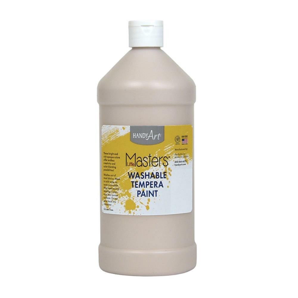 Peinture à la détrempe lavable Little Masters - 946 ml - Pêche