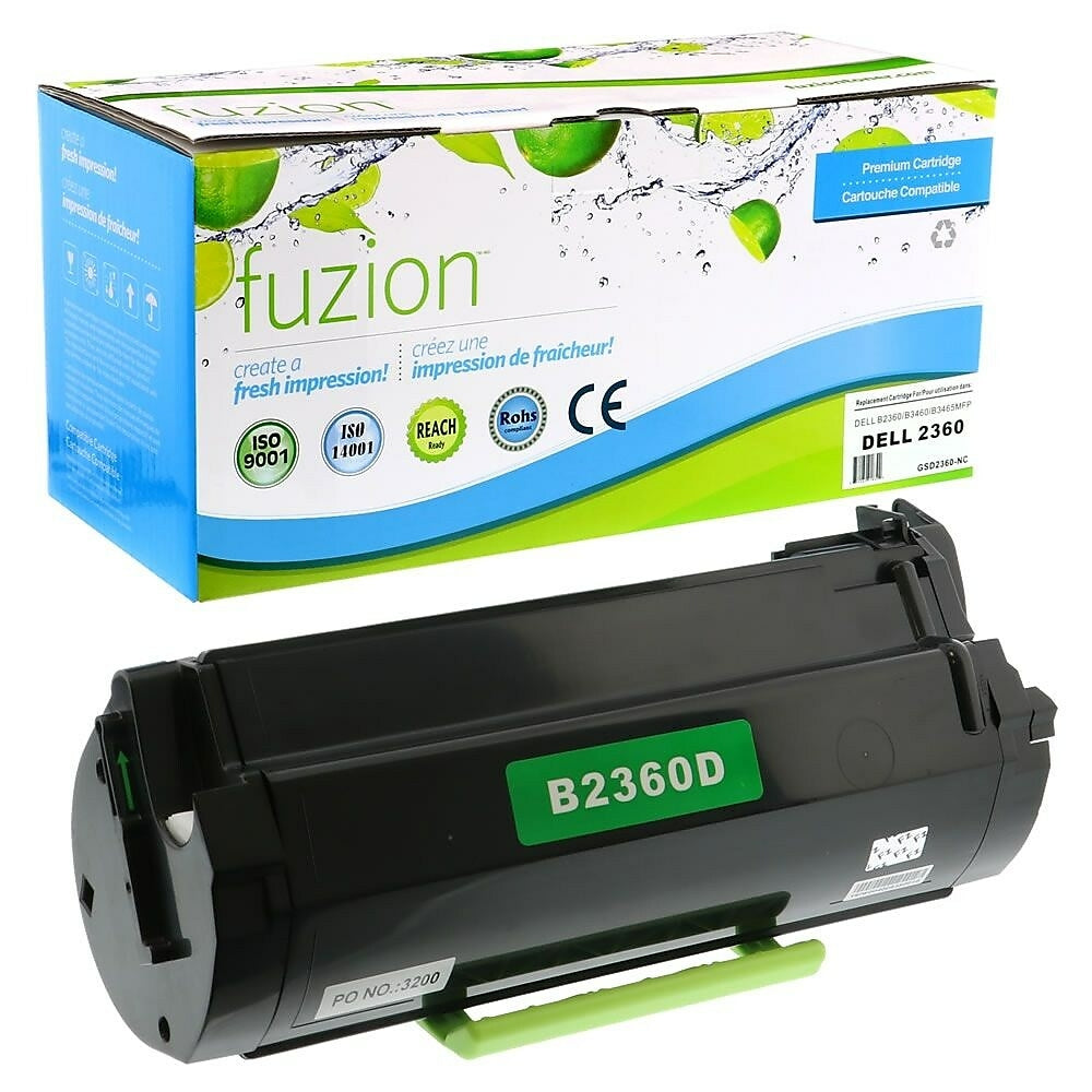fuzion Dell C3NTP (331-9805) Compatible Toner Cartridge - High Yield - Black