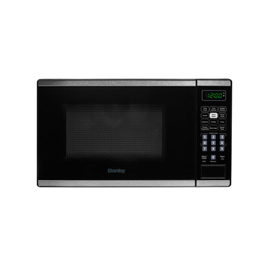 Danby Countertop 0.7 cu ft Microwave - Black/Stainless Steel
