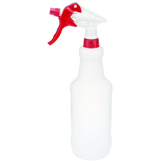 Globe 24oz Solution Bottle Sprayer Set - 8" - Red