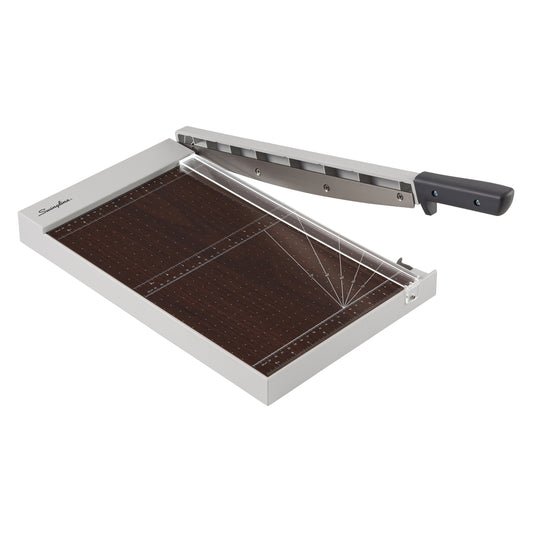 Massicot à guillotine Swingline ClassicCut 1510 W avec EdgeGlow - Bois - 15" - 10 feuilles