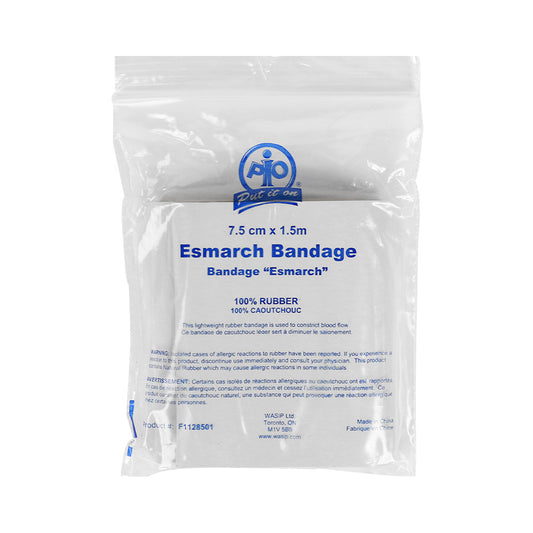 Pansement Wasip Esmarch - 7,5 cm x 1,5 m