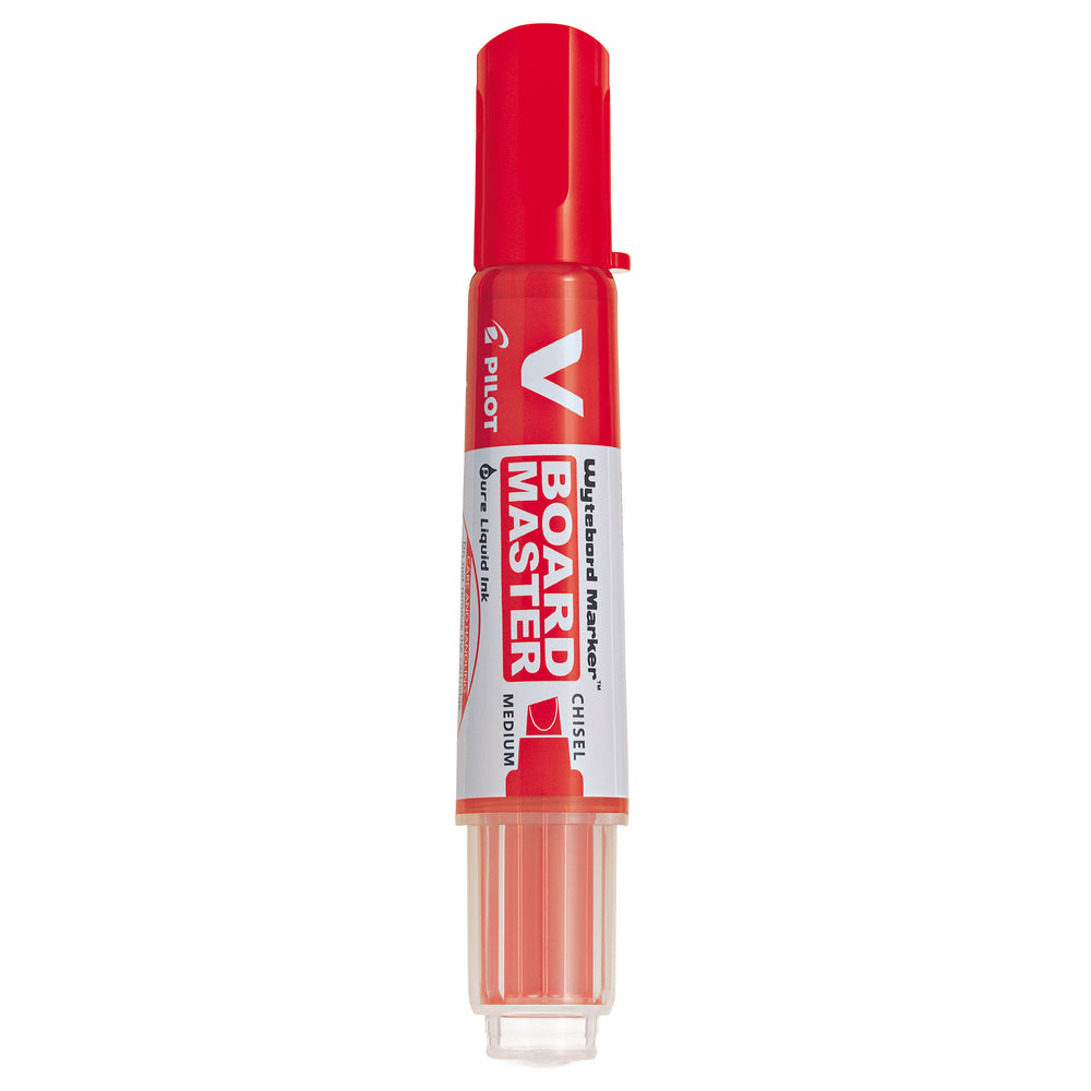 Marqueur pour tableau blanc Pilot BeGreen V Board Master - Pointe ogive moyenne - Rouge