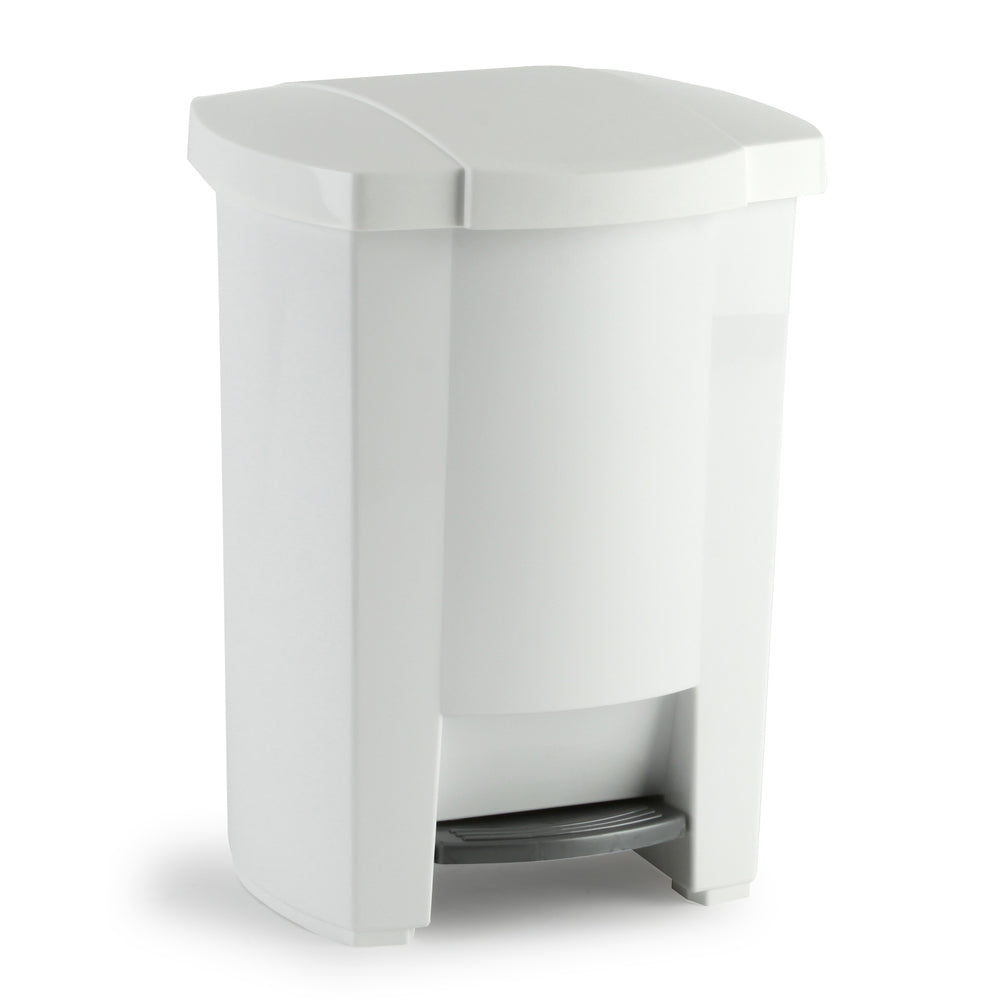 Bidon à pédale Mistral Classic - 30 litres - Blanc