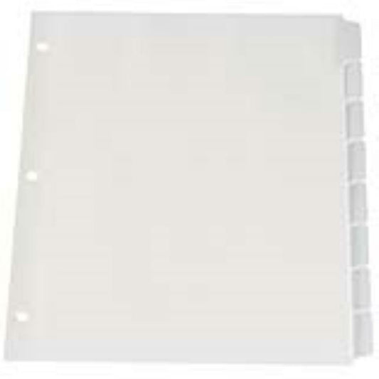 Erasable Index White Set of 8
