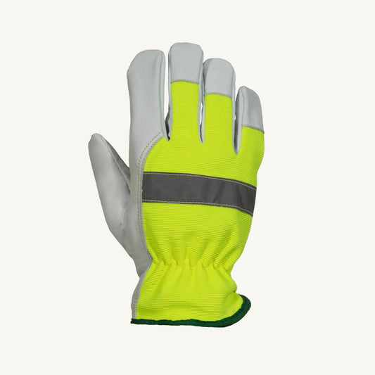 Endura Leather Driver's Gloves - White - Large - 378GHVTLL