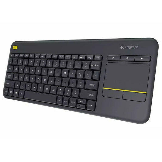 Clavier tactile sans fil Logitech K400 Plus - Noir - Français